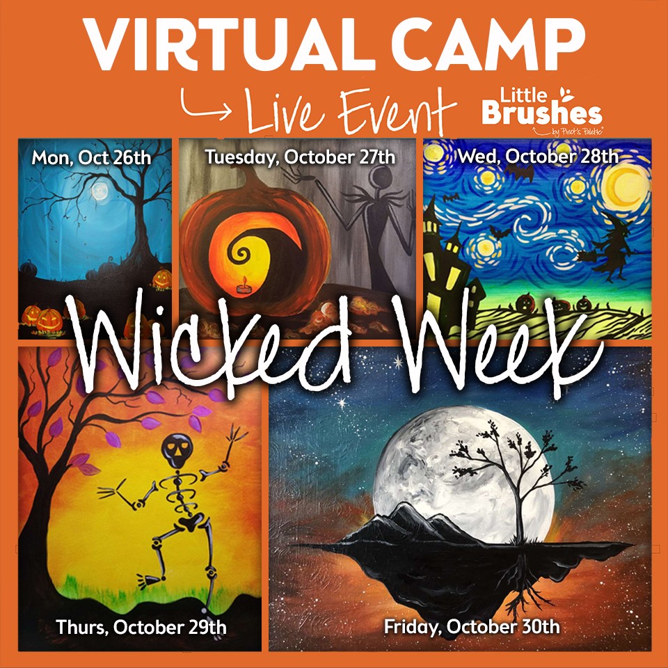 MON-FRI 5 DAY AFTER SCHOOL ART CAMP! SIGN UP BY 10/24!